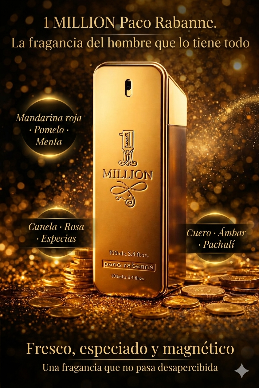"HUELE A MILLÓN — 3 Perfumes Premium en un Solo Kit"