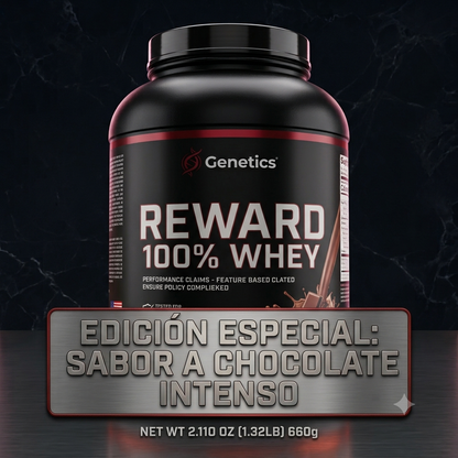 Tu Esfuerzo Merece Resultados. PROTEINA 100%WHEY CHOCOLATE 600g pequeña
