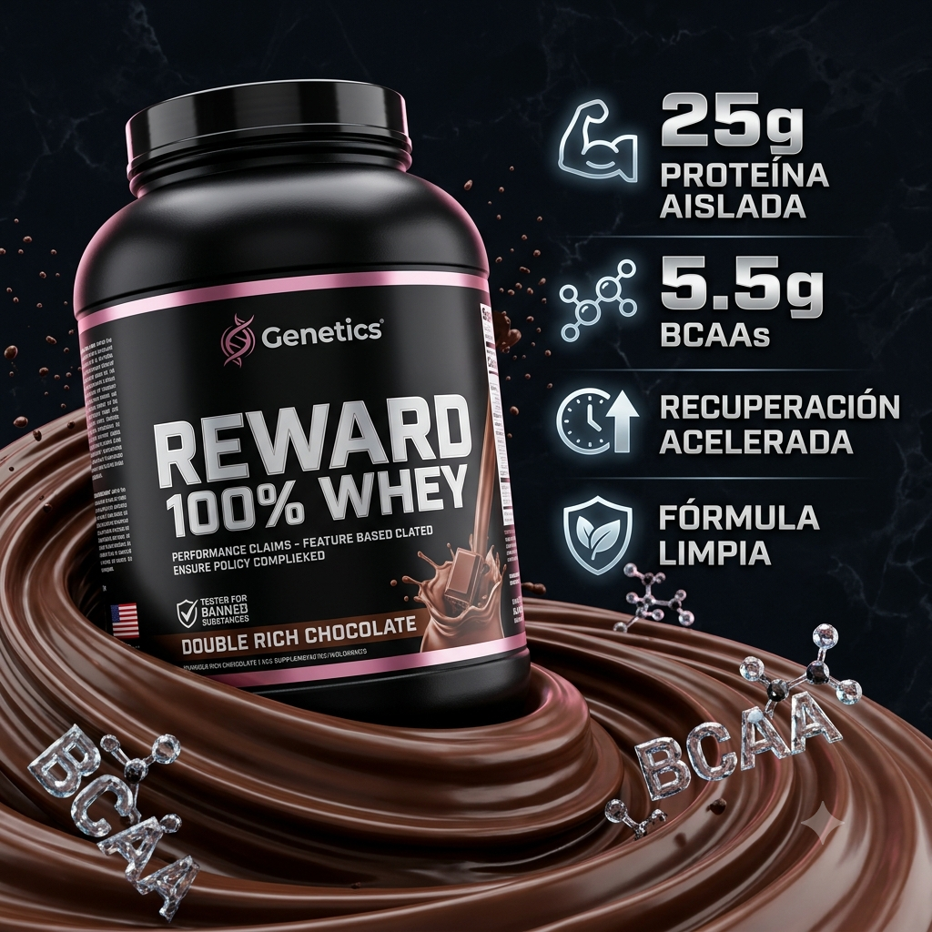 Tu Esfuerzo Merece Resultados. PROTEINA 100%WHEY CHOCOLATE 600g pequeña