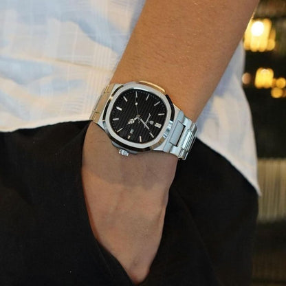 Reloj POEDAGAR 930  Black Platino
