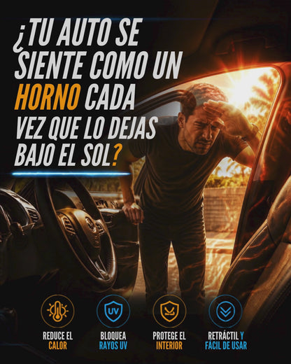 PARASOL RETRACTIL PARA CARRO