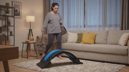 Combo Estirador Lumbar + Rodillo 9 Rueda